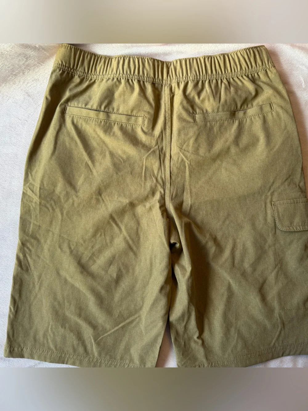 Tommy Hilfiger Khaki/Tan Casual Shorts with Logo Tag